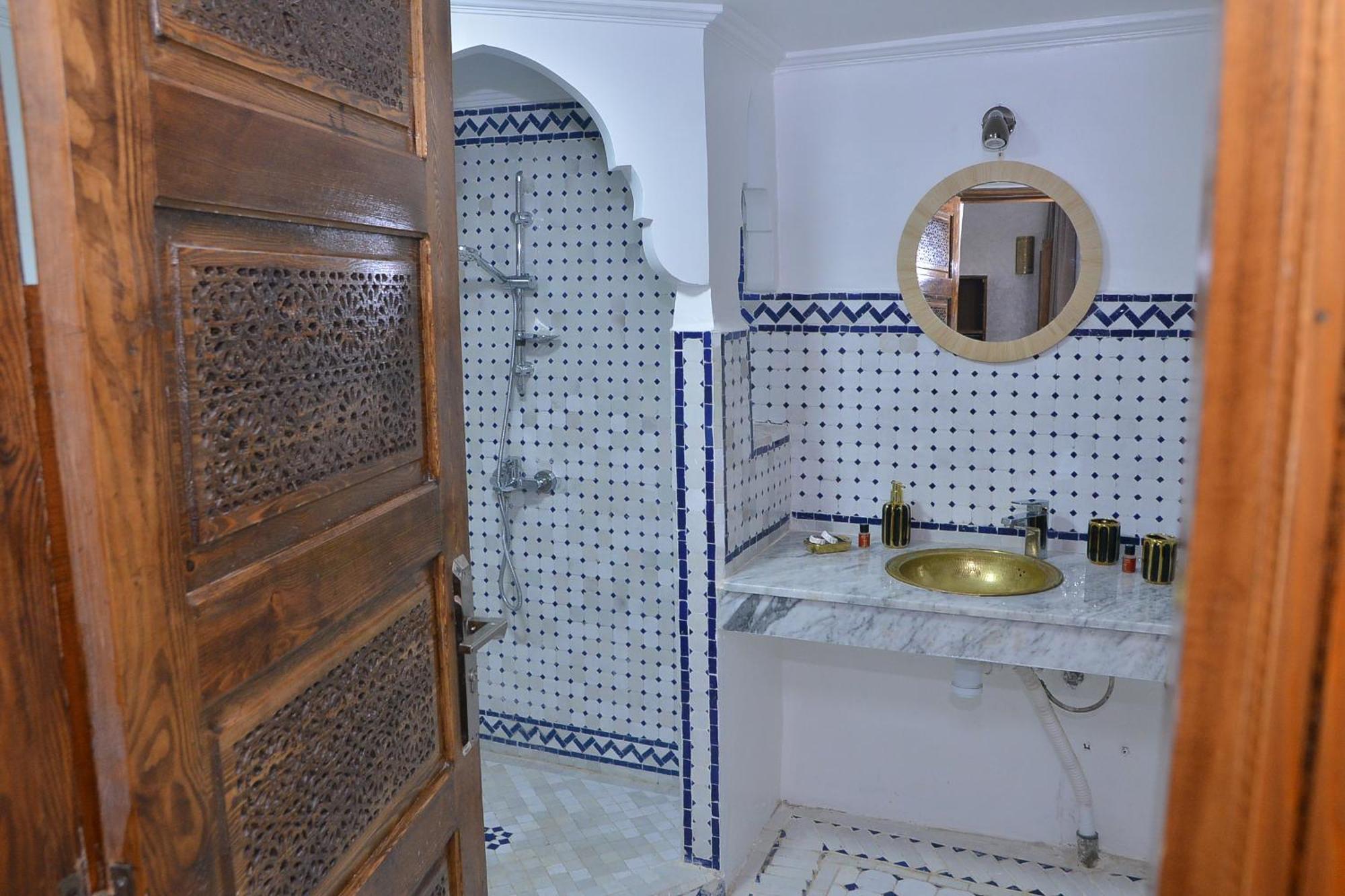 Riad Diamant Bleu فاس المظهر الخارجي الصورة