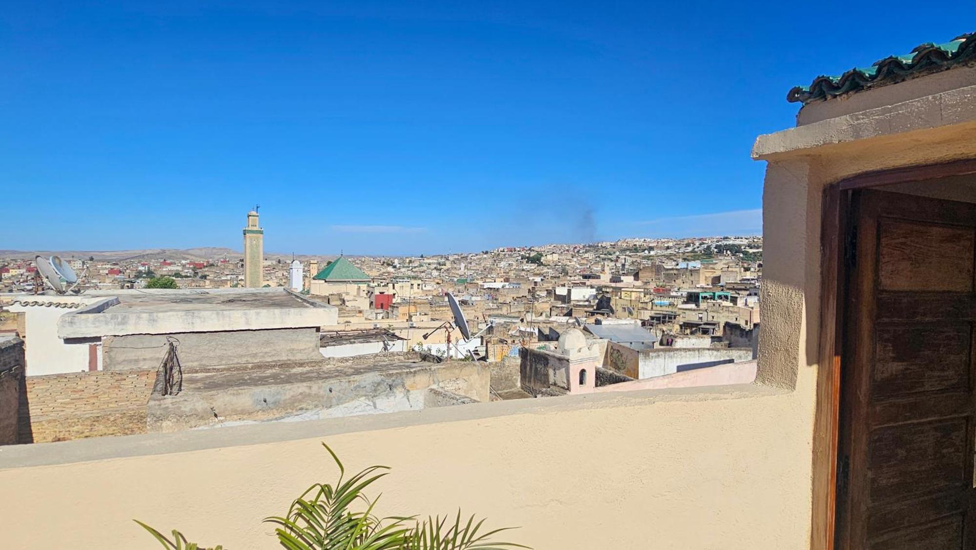 Riad Diamant Bleu فاس المظهر الخارجي الصورة