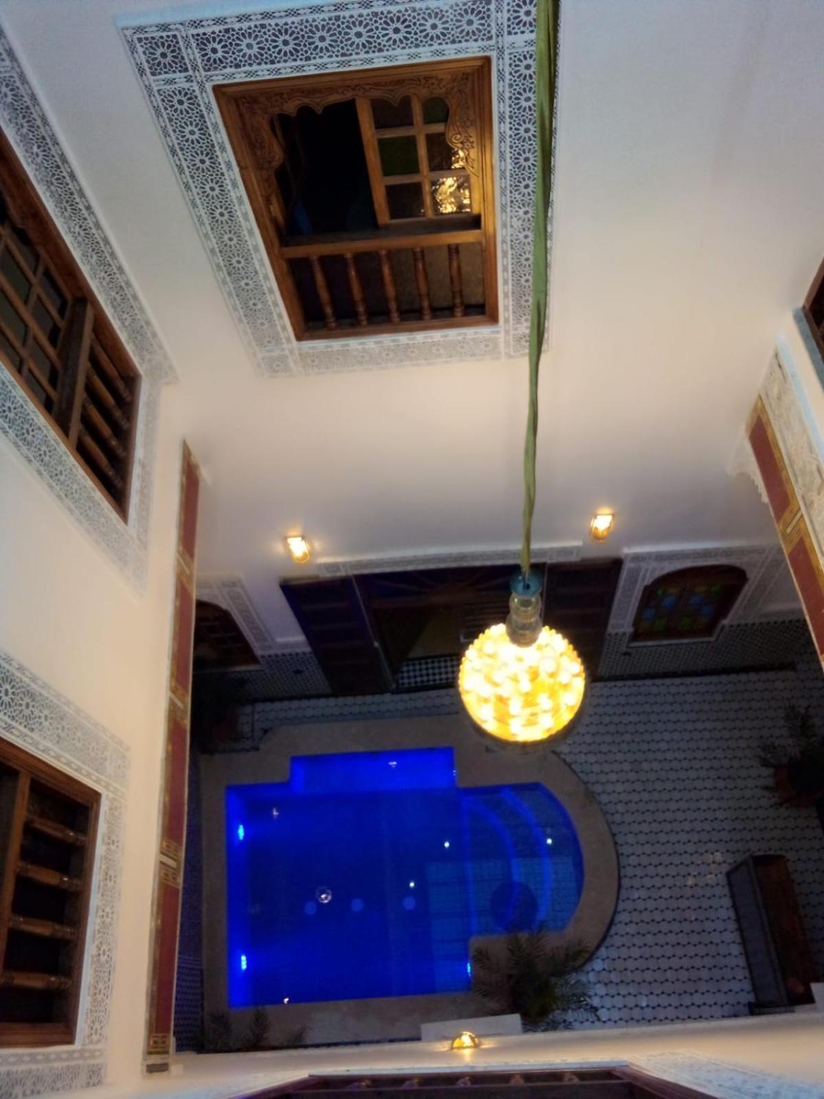 Riad Diamant Bleu فاس الغرفة الصورة