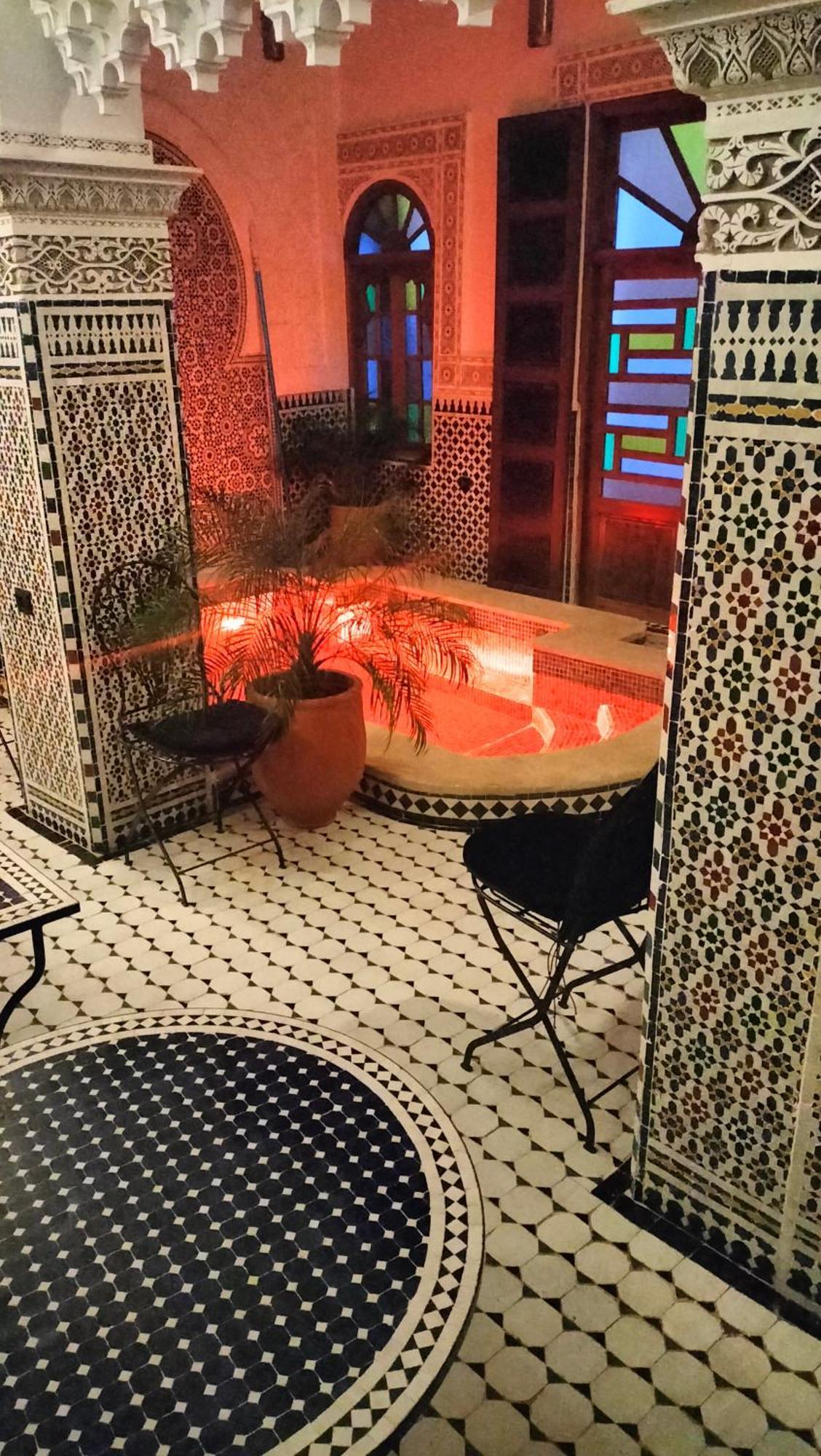 Riad Diamant Bleu فاس المظهر الخارجي الصورة